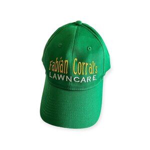 Fabian Corral's Lawncare Fitted Embroidered Strapback Hat